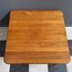 Square Glostup Denmark teak table 1970s