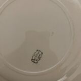 Plate earthenware Salins