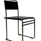Set of 6 B5/B40 Chairs with Tubular Frame attributed to Marcel Breuer