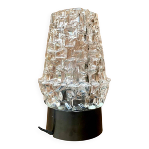 Lampe de chevte en verre - poser