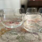 Cognac glasses, two different sizes