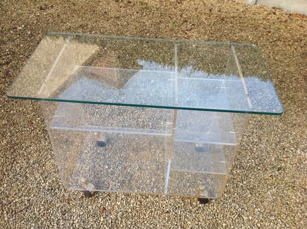 Table basse Plexiglas David Lange