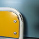Chaise enfant vintage formica jaune