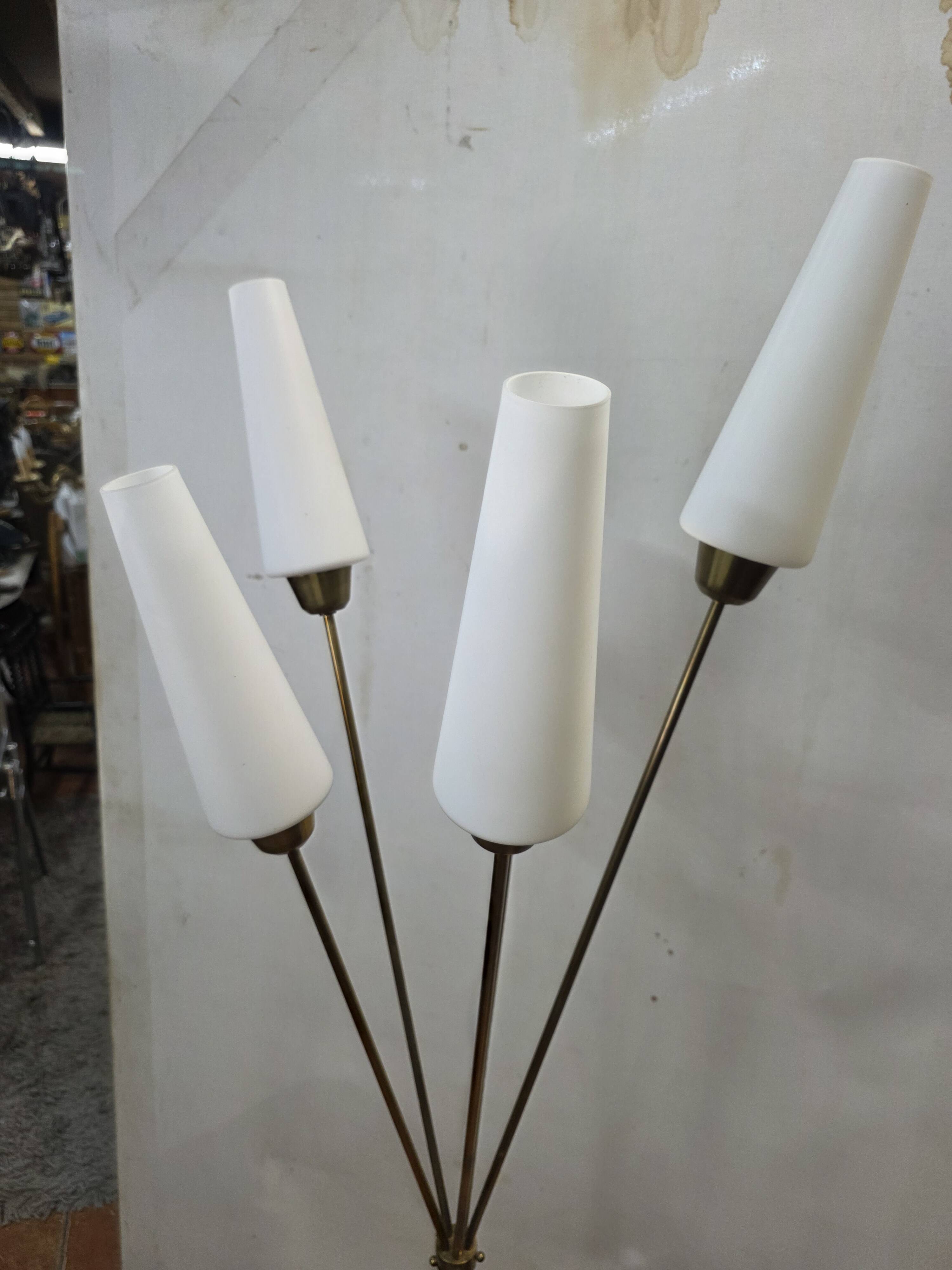 1960s five-light floor lamp