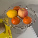 Glass compote bowl