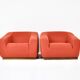 Paire de fauteuils italiens, 1970s