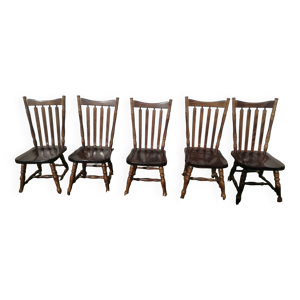 lot de 5 Chaise bistrot