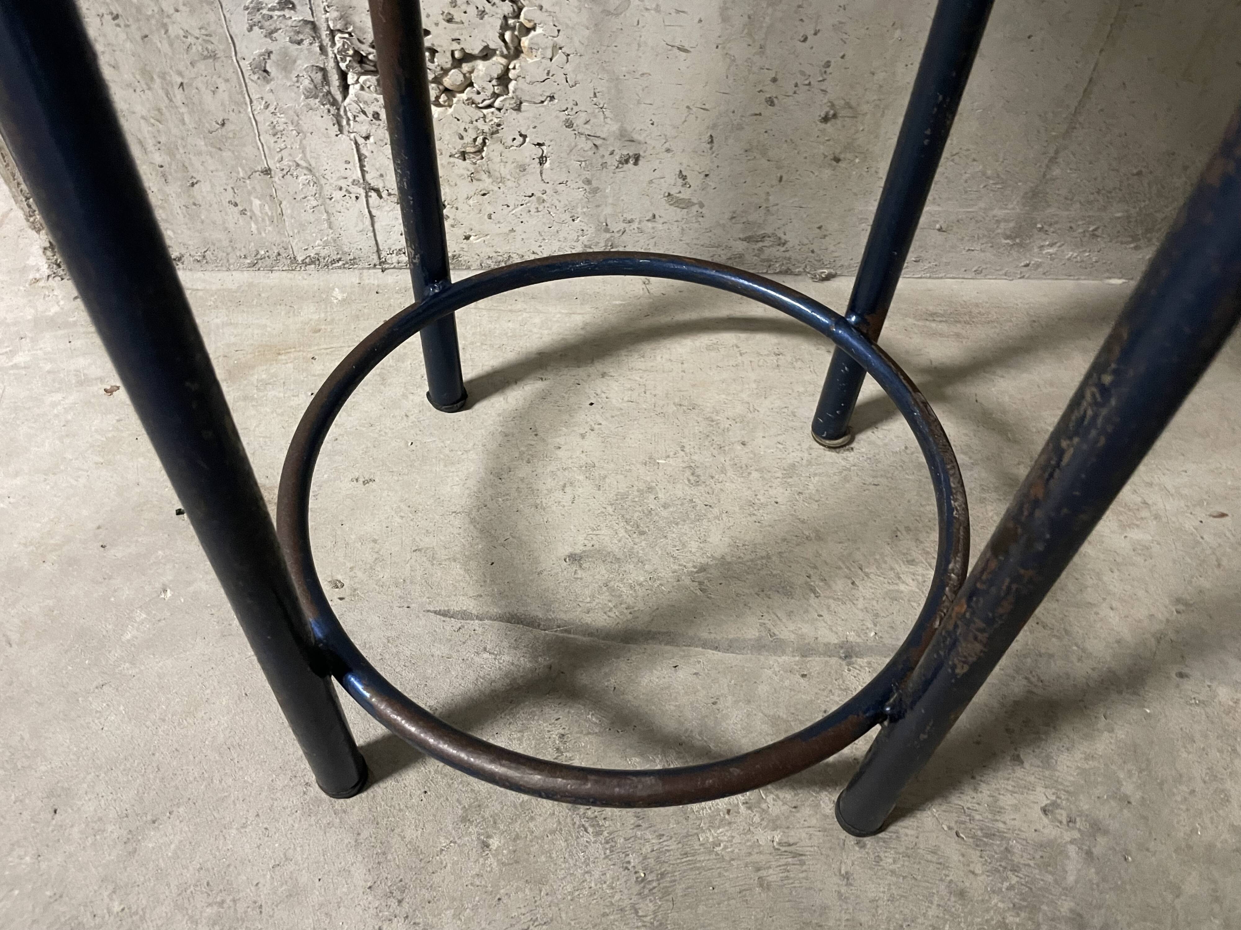 1960s industrial stool
