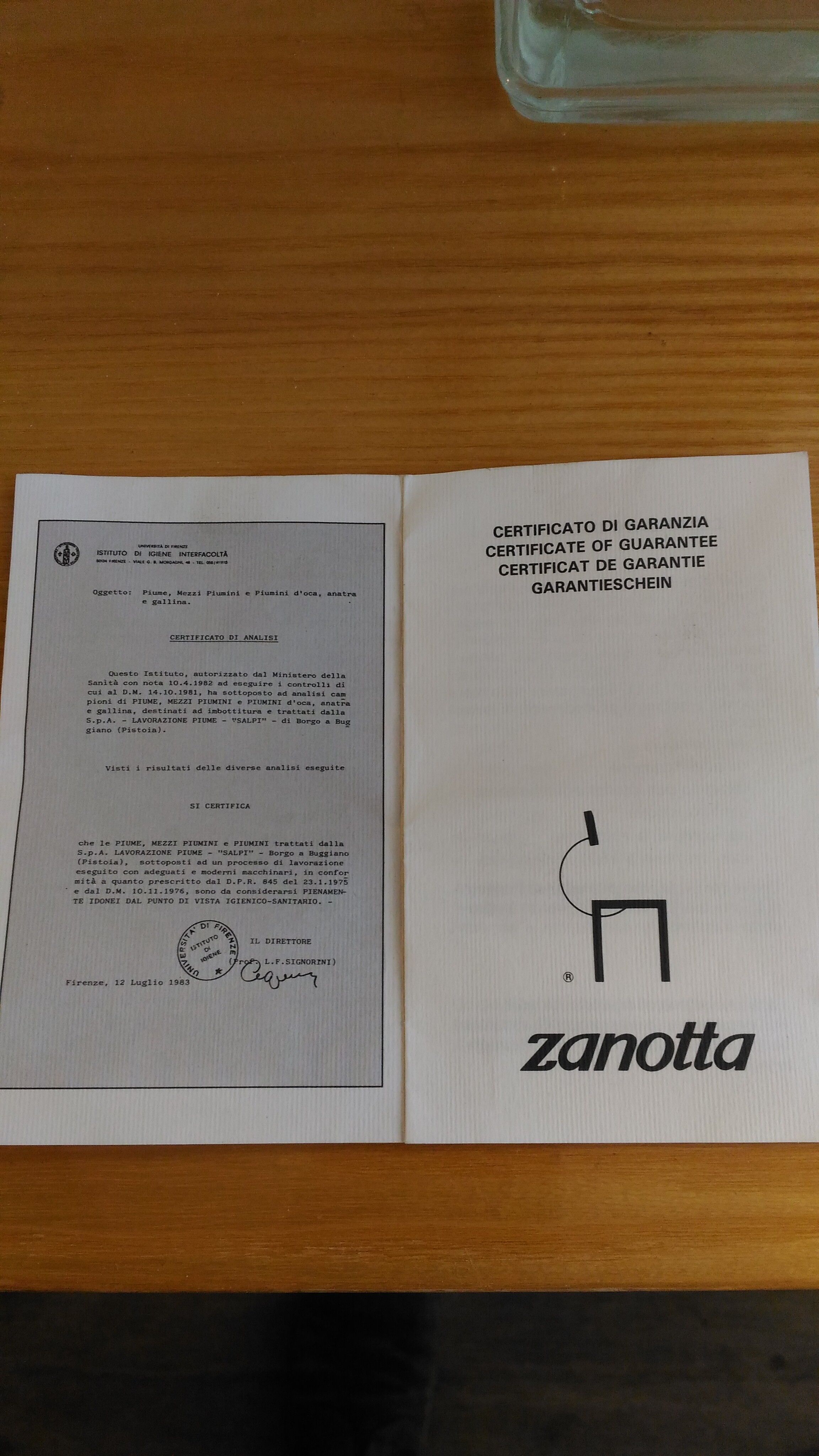 Leather sofa "milano" by de pas Urbino and Lomazzi for Zanotta