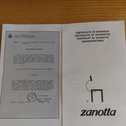 Leather sofa "milano" by de pas Urbino and Lomazzi for Zanotta