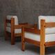 Alpina vintage pine solid 1970 designer heaters