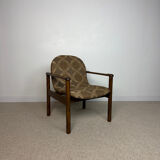 Vintage wooden armchair – 1970s design