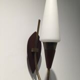 Pair of sconces Scandinavian 1950