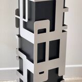 Openwork steel umbrella stand 70s