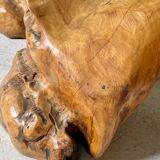 Table basse brutaliste du sculpteur Jean Yves Le Guyader