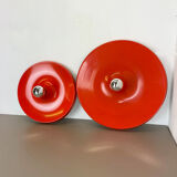 Set of two disc wall light, germany 70s