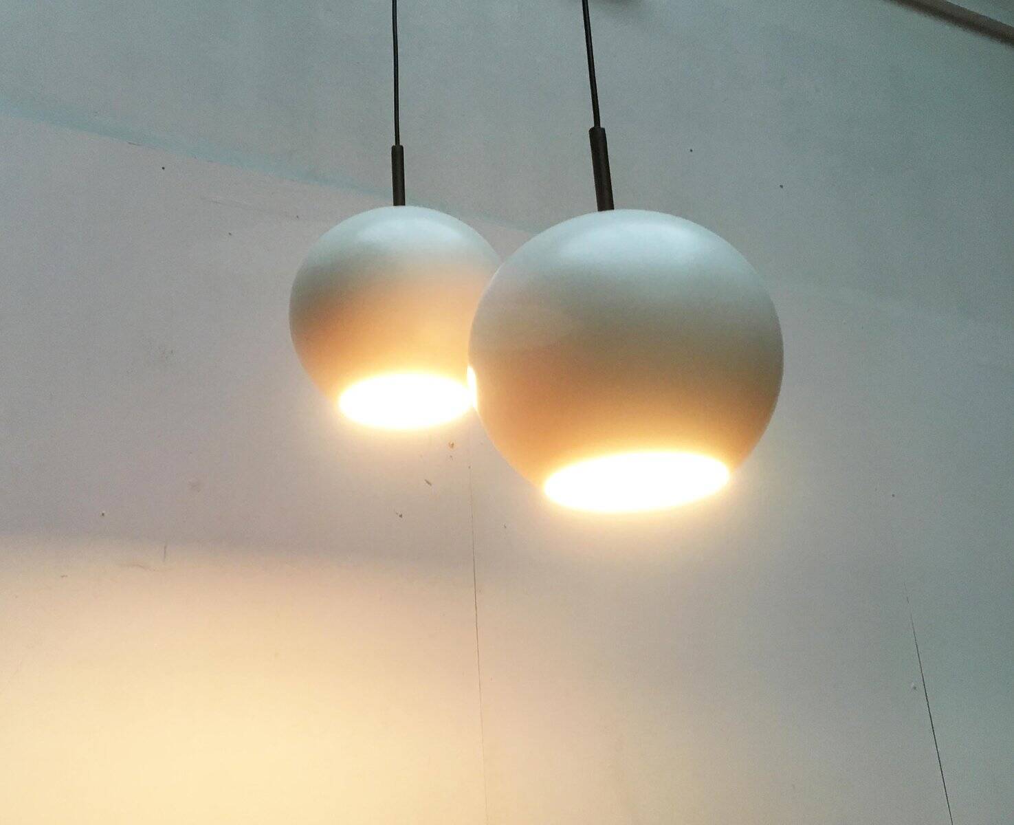 Suspensions allemandes Space Age de Staff, lot de 2