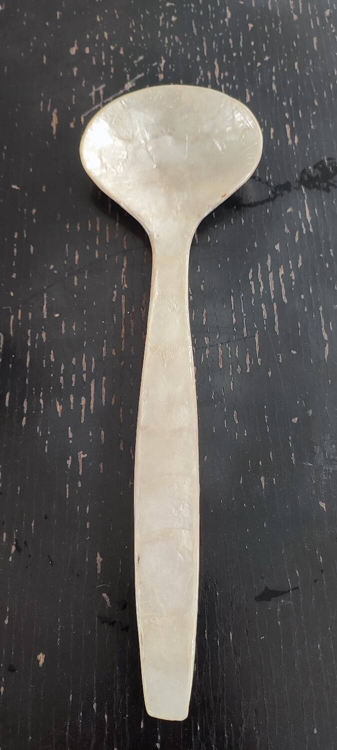 Mother of pearl ladle