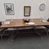 Vintage rosewood meeting table
