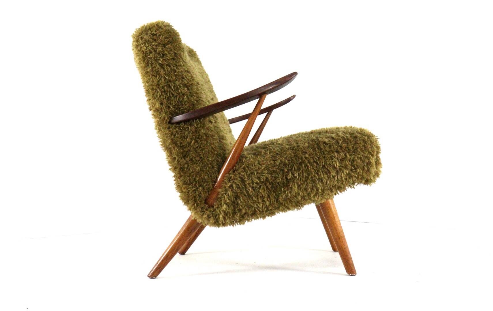 Fauteuil Coja vintage restauré du milieu du siècle 'Zwijndrecht'