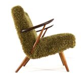 Fauteuil Coja vintage restauré du milieu du siècle 'Zwijndrecht'