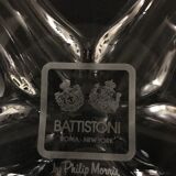 Cendrier en cristal battistoni