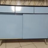 Kitchen buffet - 1960s - Blue Formica