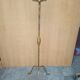 Brutalist gilded wrought iron floor lamp base 1970
