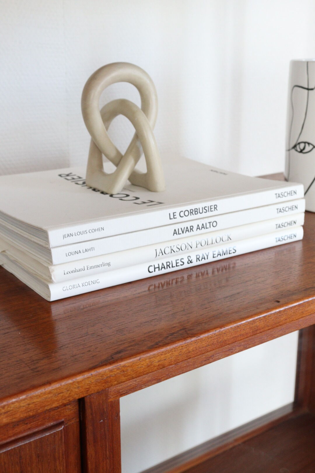 Vintage teak bookcase