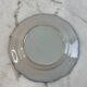 Flat plate in earthenware with polychrome decoration in Rouen style