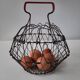 Salad or egg basket, old 1960 Vintage