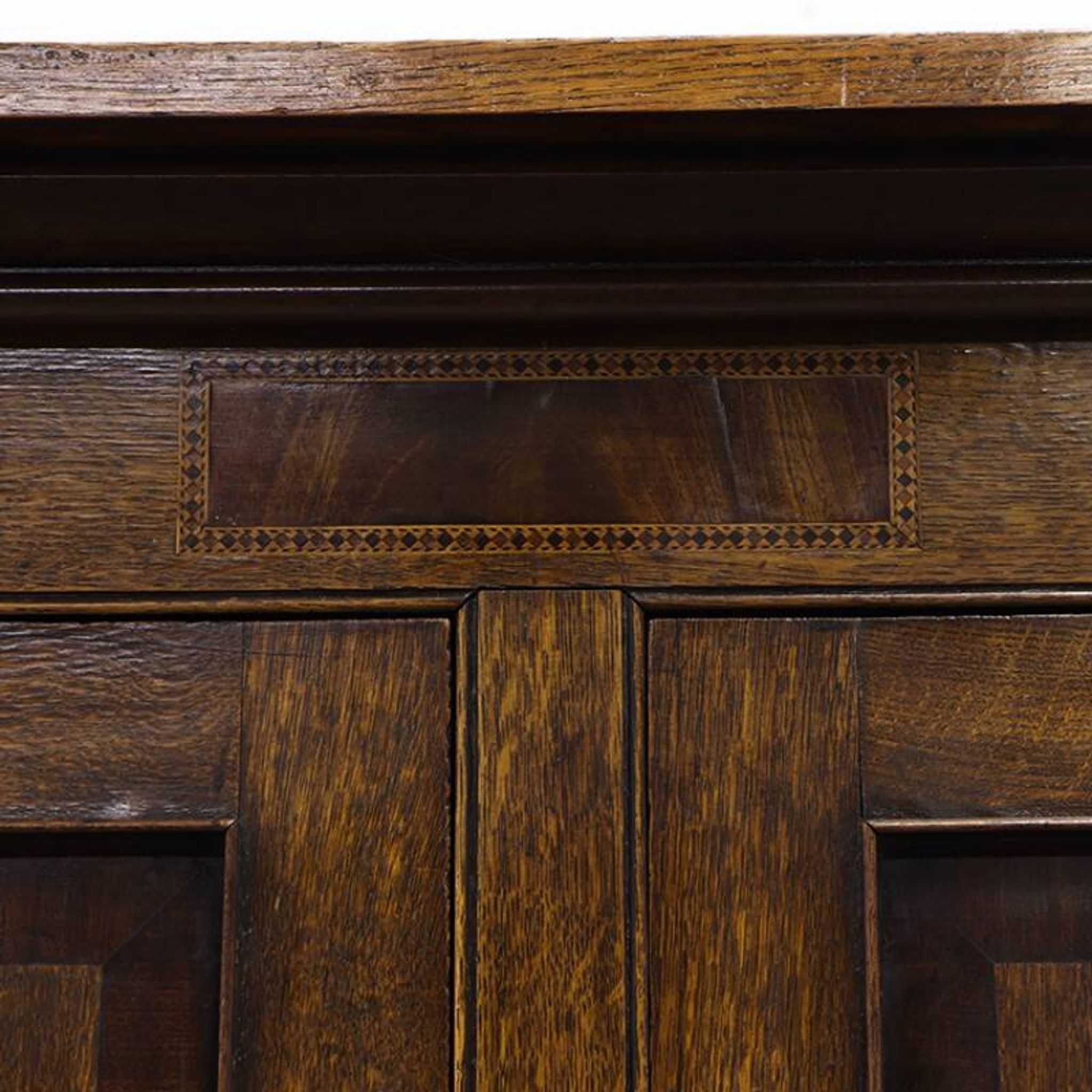 Antique English Oak Cabinet