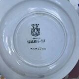 Gien - 6 assiettes creuses Tournefeuille