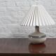 Vintage ceramic table lamp by Axella Stentoj, Denmark, 1960s