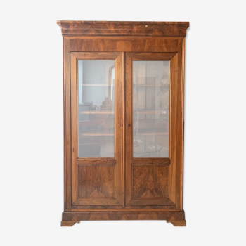 Walnut ronce cabinet