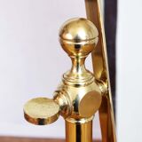 Brass psyched mirror 160x29cm