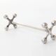 Set of 6 WMF Silver-Plated Knife Rests, Jack Style, Vintage 1970s