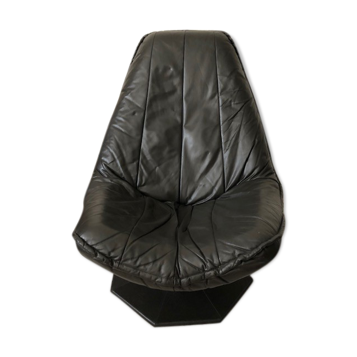 Leather armchair