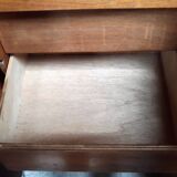 2 furniture or vintage boarding school bedside table