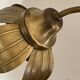 Brass flower lamp