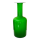 Blown glass bottle vase, Otto Bauer design for Holmegaard, 1970s