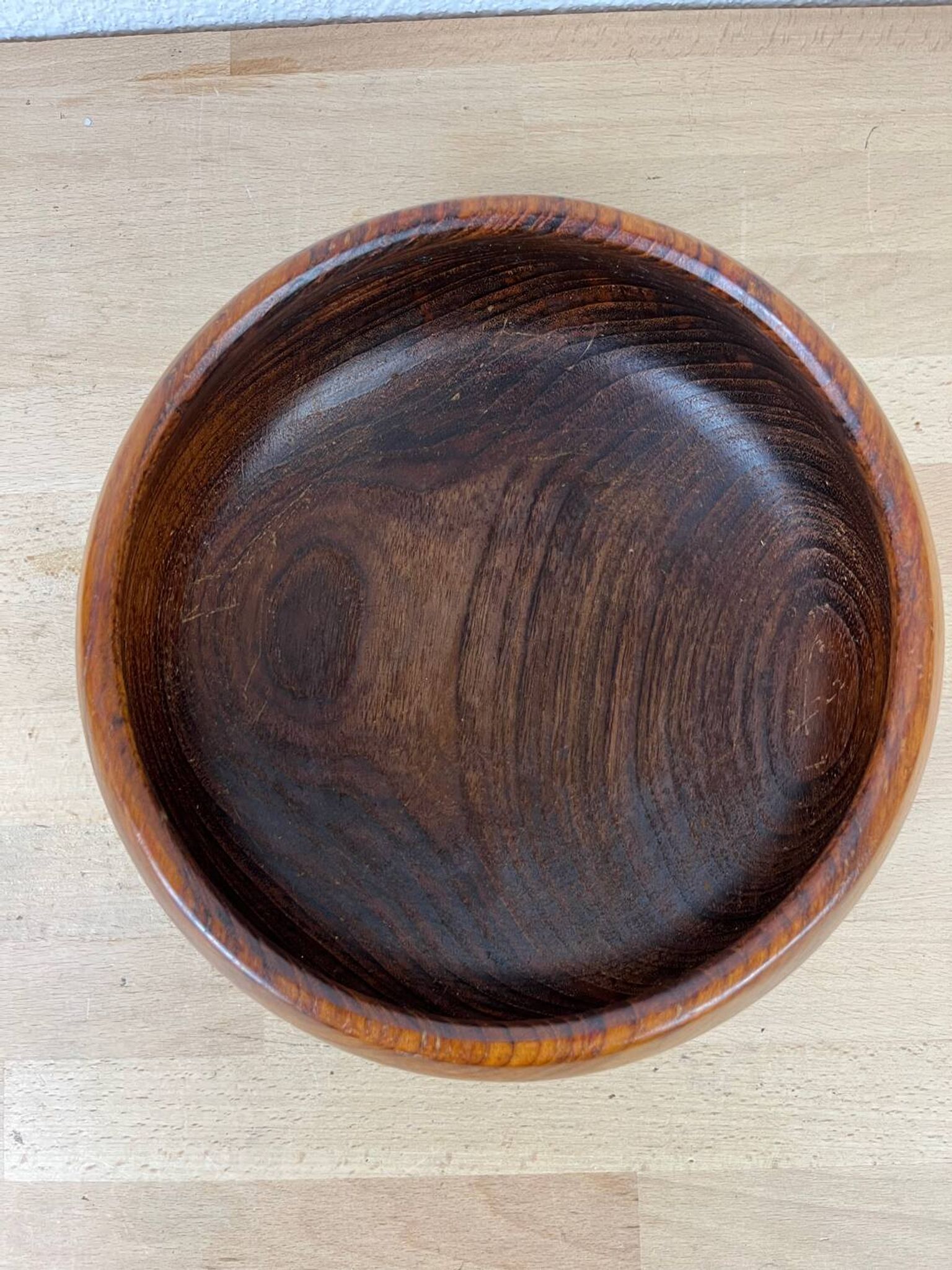 Scandinavian teak bowl from the 1960s