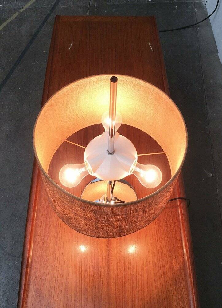 German table lamp from the mid-century space age by Staff Leuchten, 1960s.