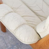 Leather Living Room Set model Montana by Ekornes, 1970's