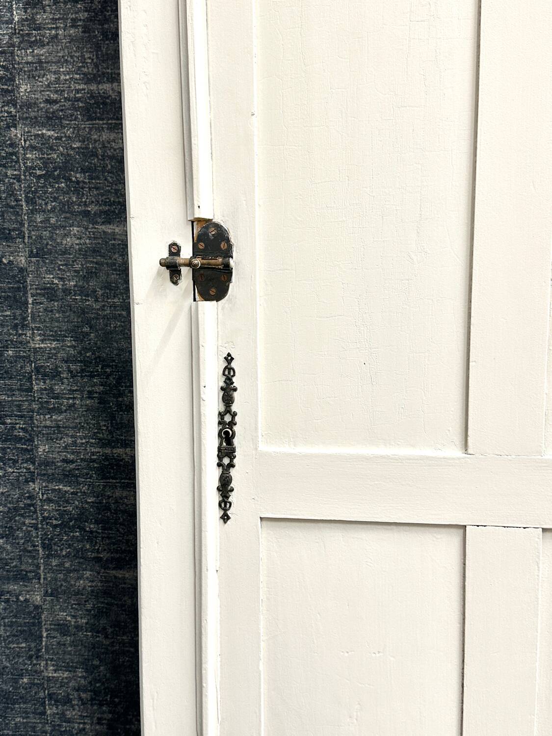 Off-white Parisian wardrobe