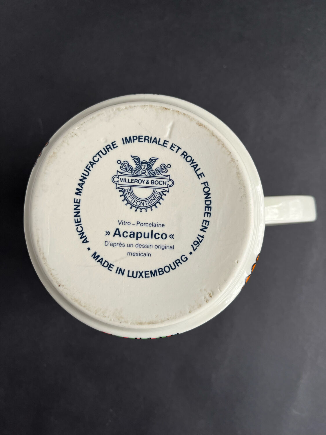 Pitcher in villeroy and boch acapulco