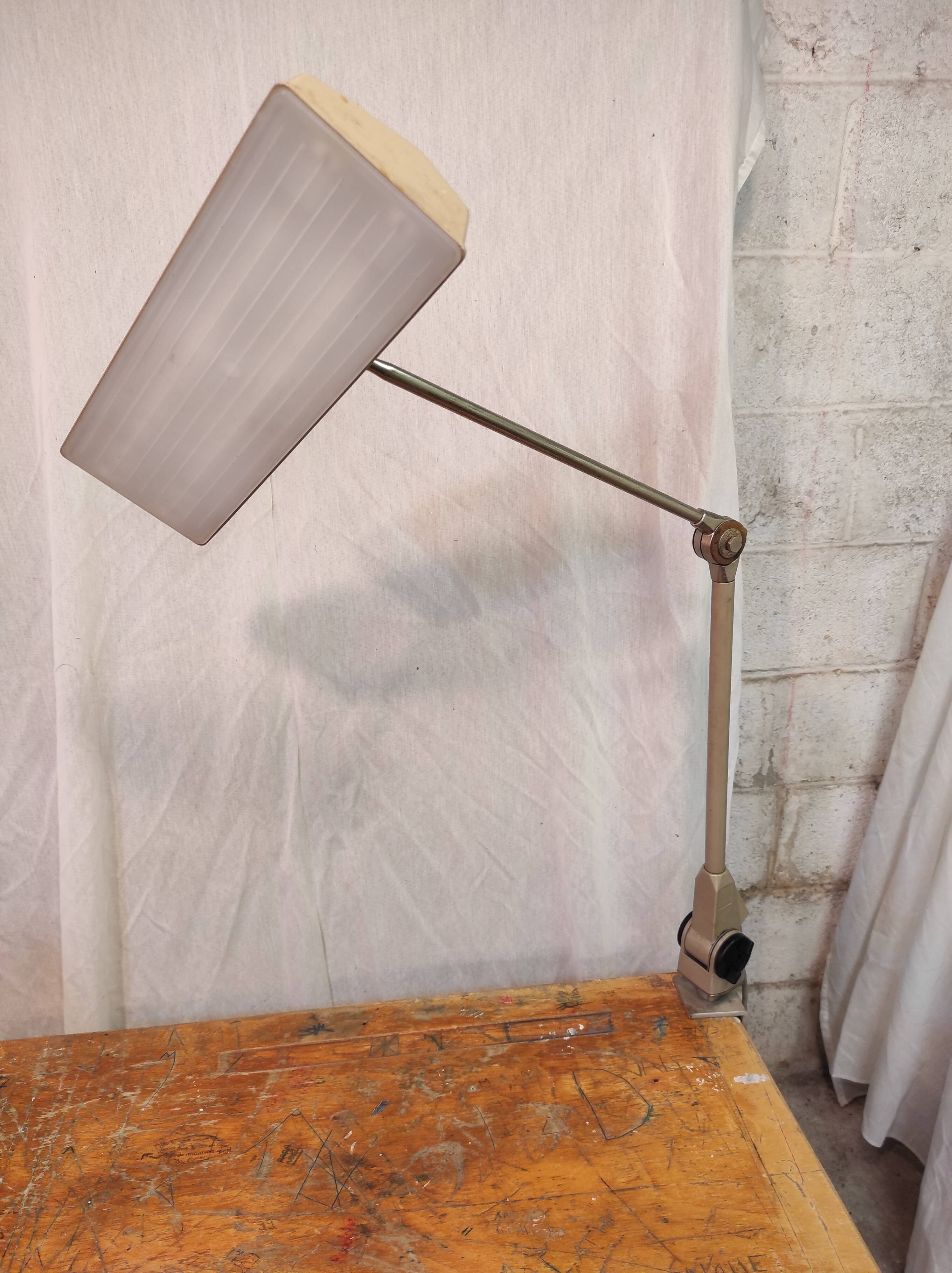 Architect's lamp by Wolfgang Tümpel for Waldmann Leuchten, 1970s