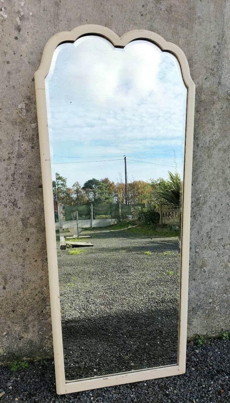 Grand miroir à poser