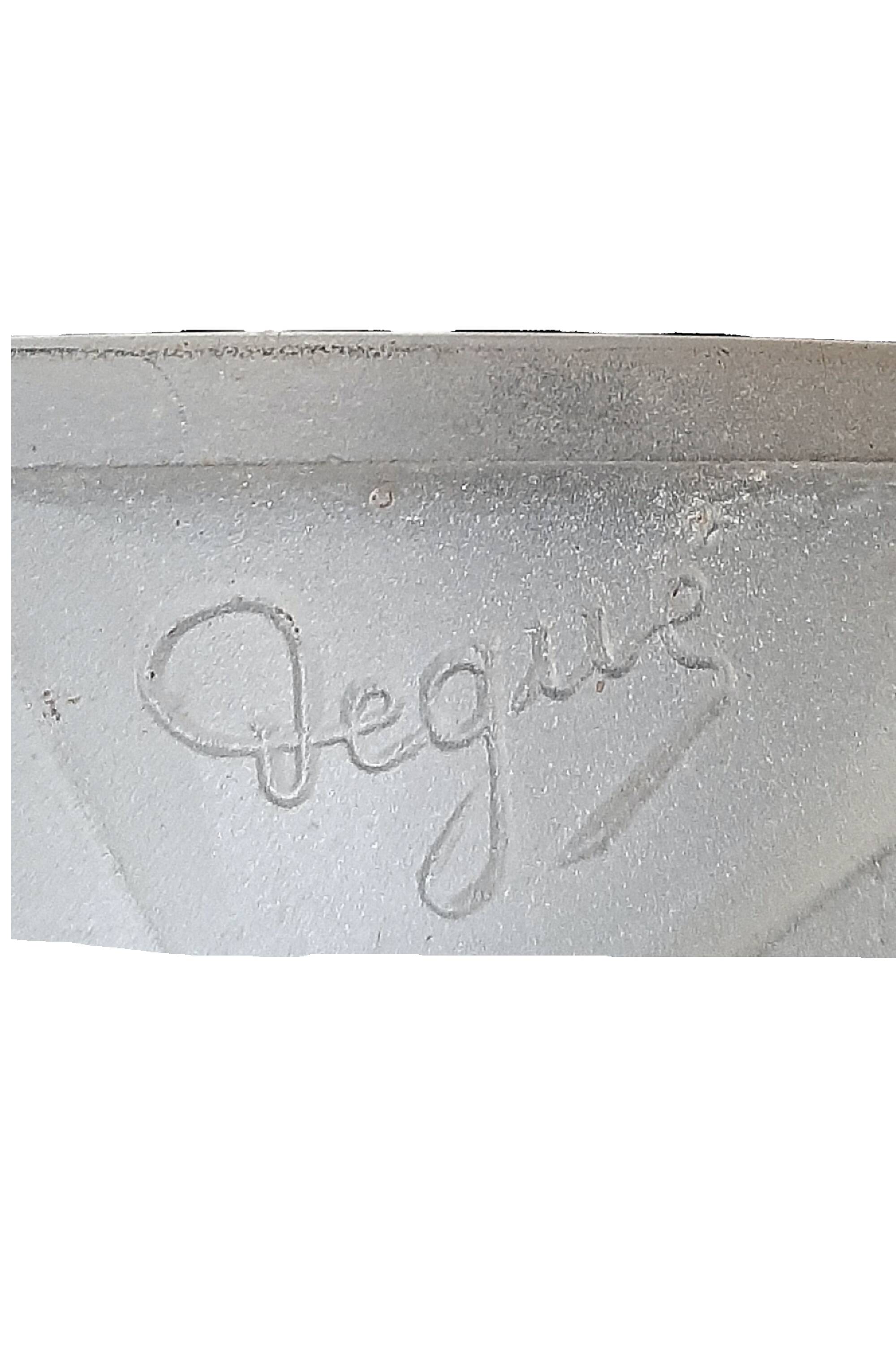 Degue art deco lamp