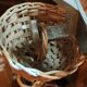 Pair of rattan suspensions 1960s-1970s
